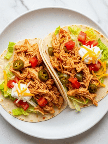Crock-Pot Chicken Tacos Recipe