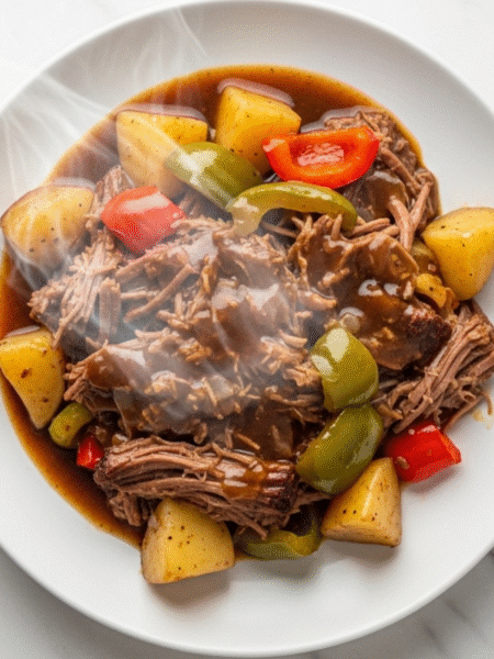 Crock Pot Mississippi Pot Roast Recipe