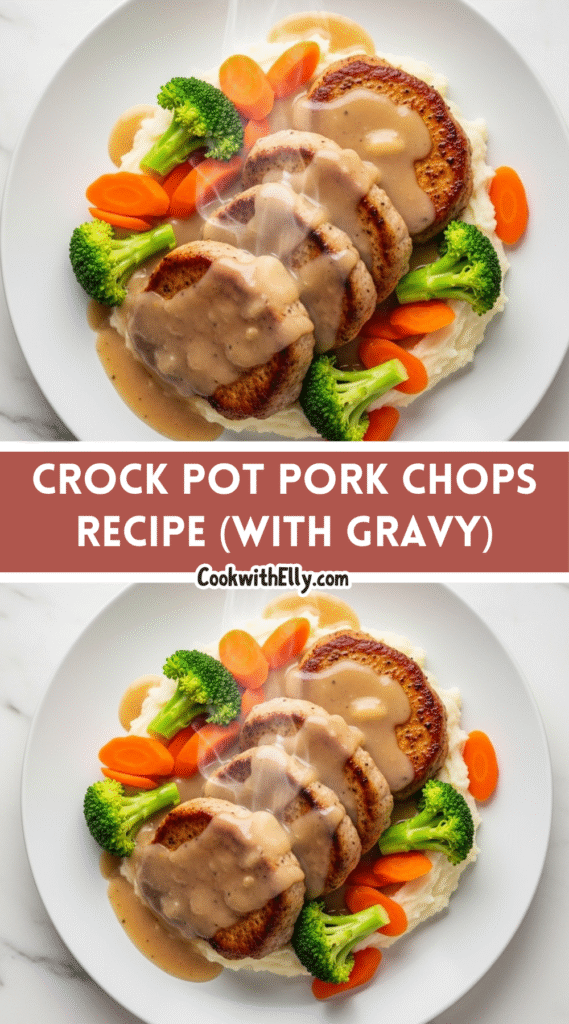 Crock Pot Pork Chops Recipe (with gravy)