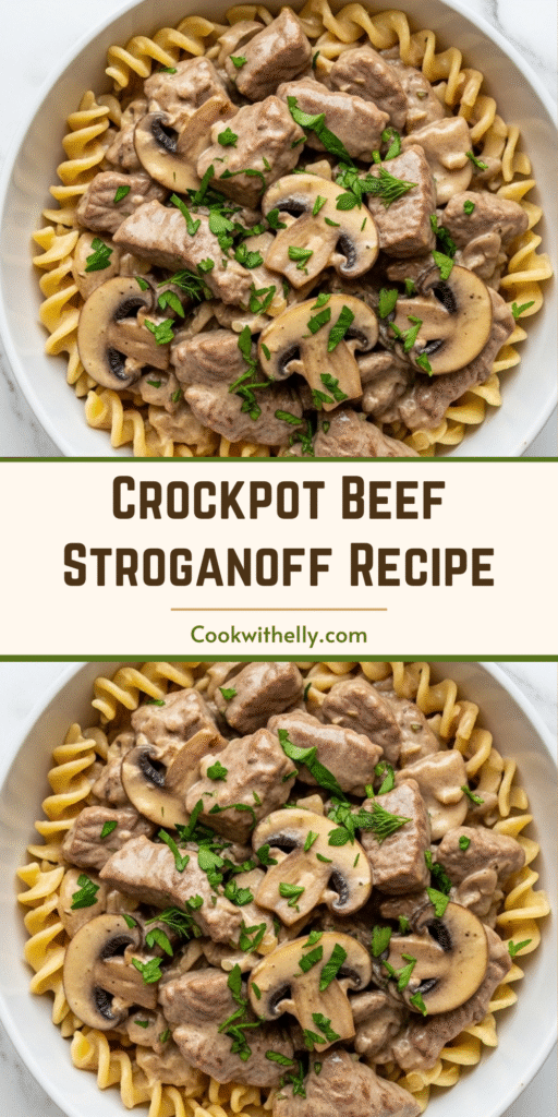 Crockpot Beef Stroganoff Recipe