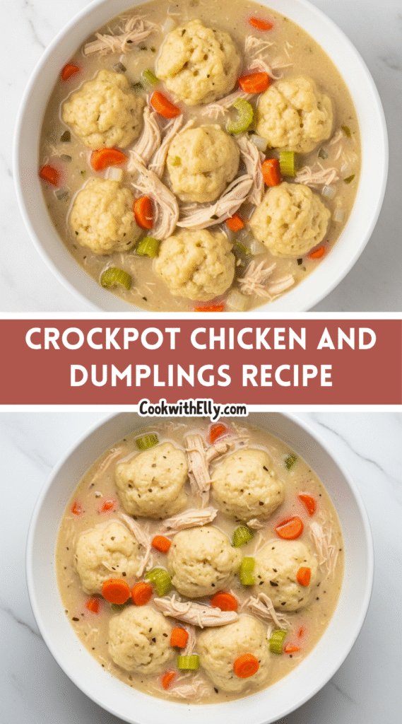 Crockpot Chicken and Dumplings Recipe
