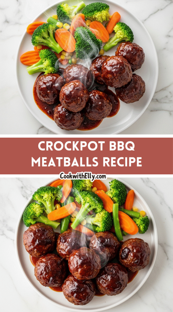 Crockpot Grape Jelly & BBQ Meatballs Recipe
