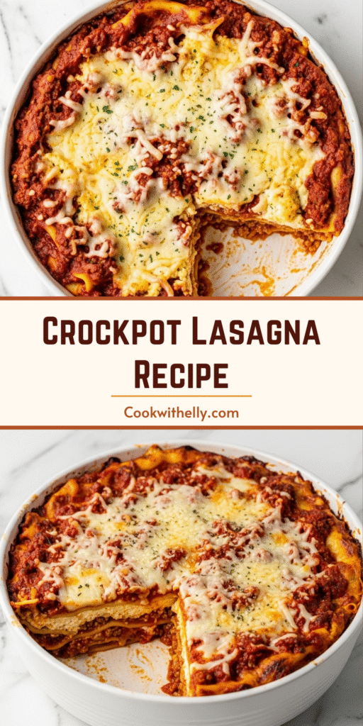 Crockpot Lasagna Recipe