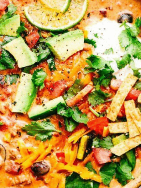 Easy Chicken Taco Soup Recipe