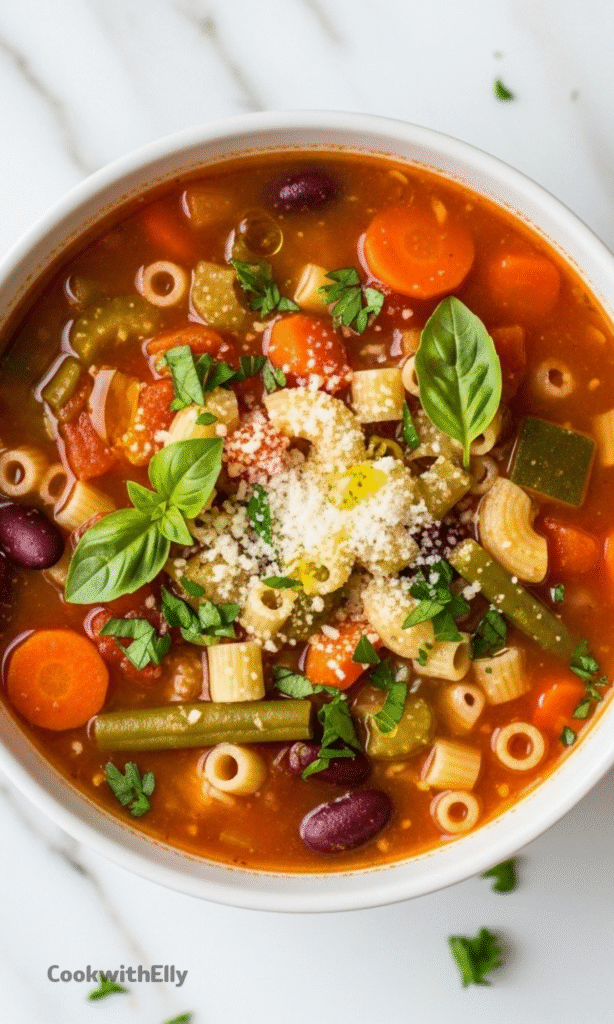 Easy Minestrone Soup Recipe