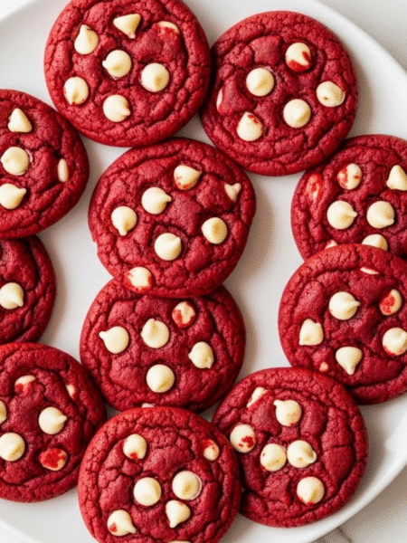Red Velvet Cookies Recipe