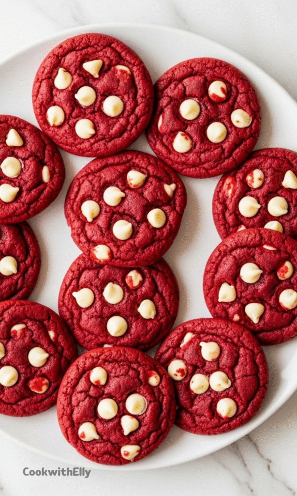 Red Velvet Cookies Recipe
