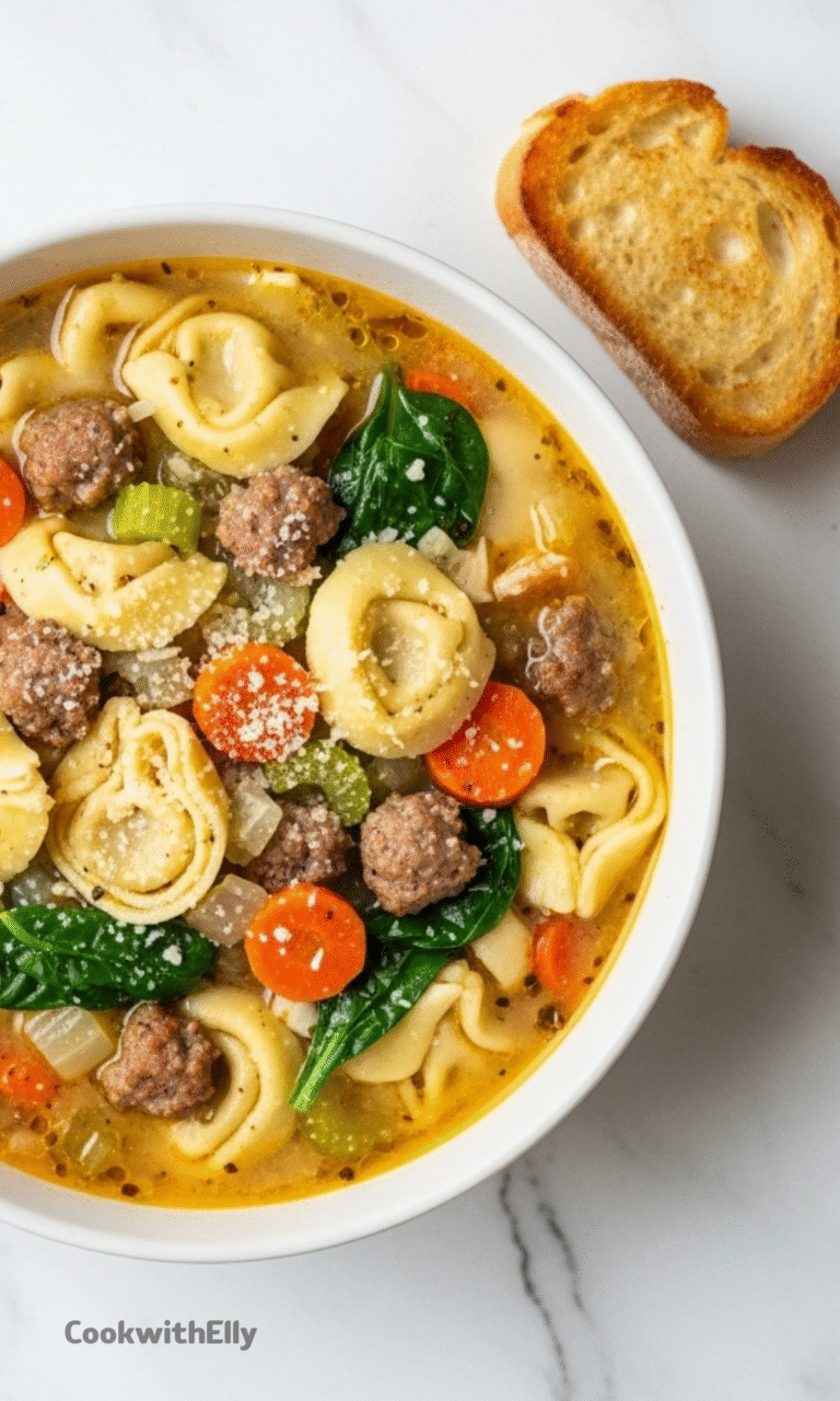 Sausage Tortellini Soup Recipe