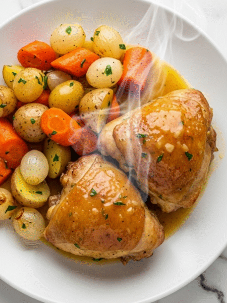 Slow Cooker Chicken Thighs Recipe