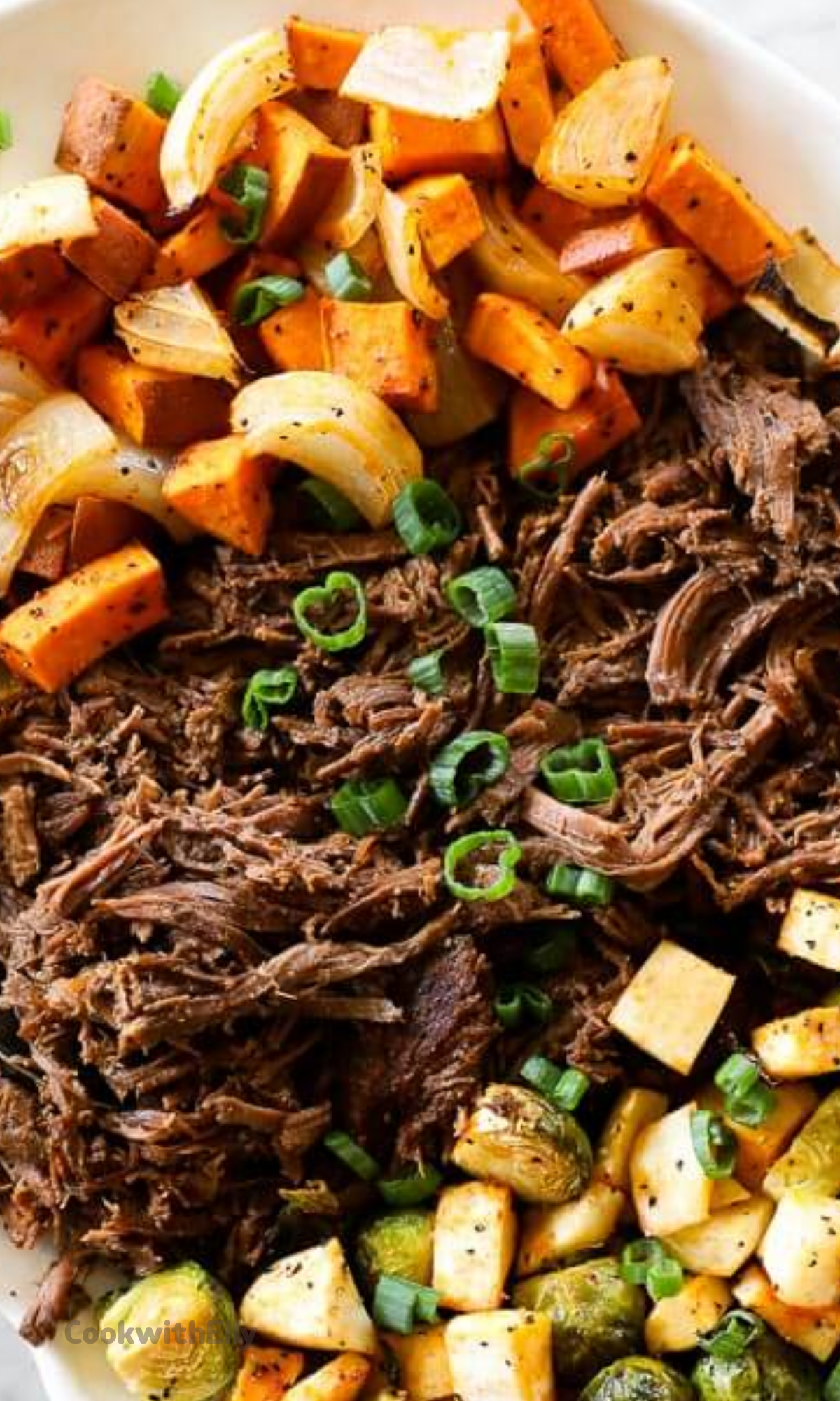 Slow Cooker Pot Roast Recipe - cookwithelly.com