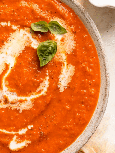 Tomato Basil Soup Recipe