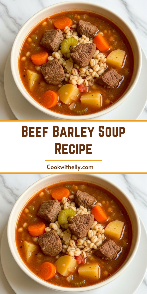 Beef Barley Soup Recipe