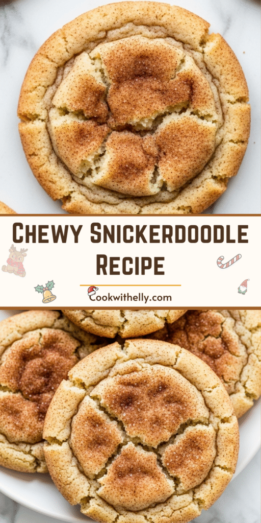 Chewy Snickerdoodle Recipe