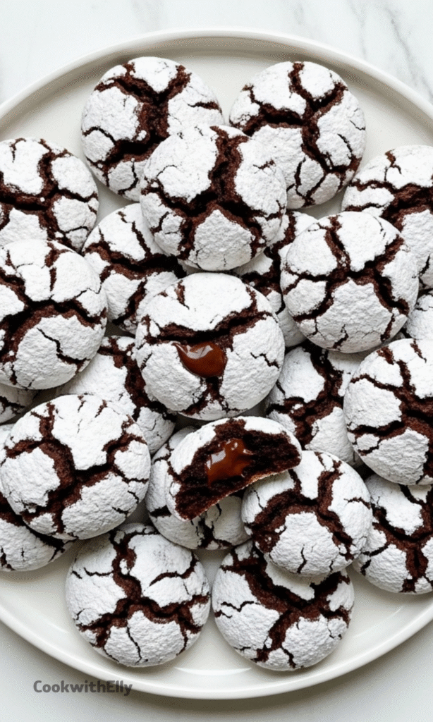 Chocolate Crinkle Cookies Recipe