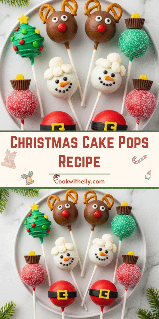 Christmas Cake Pops Recipe