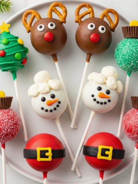Christmas Cake Pops Recipe