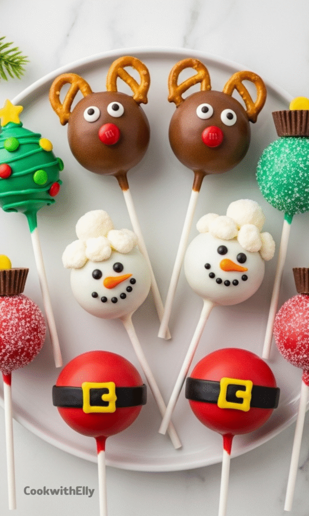Christmas Cake Pops Recipe