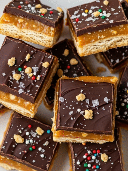 Christmas Cracker Toffee Recipe