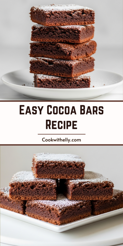 Cocoa Bars Recipe