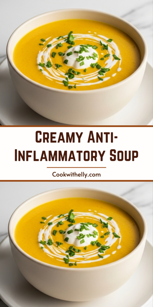 Creamy Anti-Inflammatory Soup Recipe
