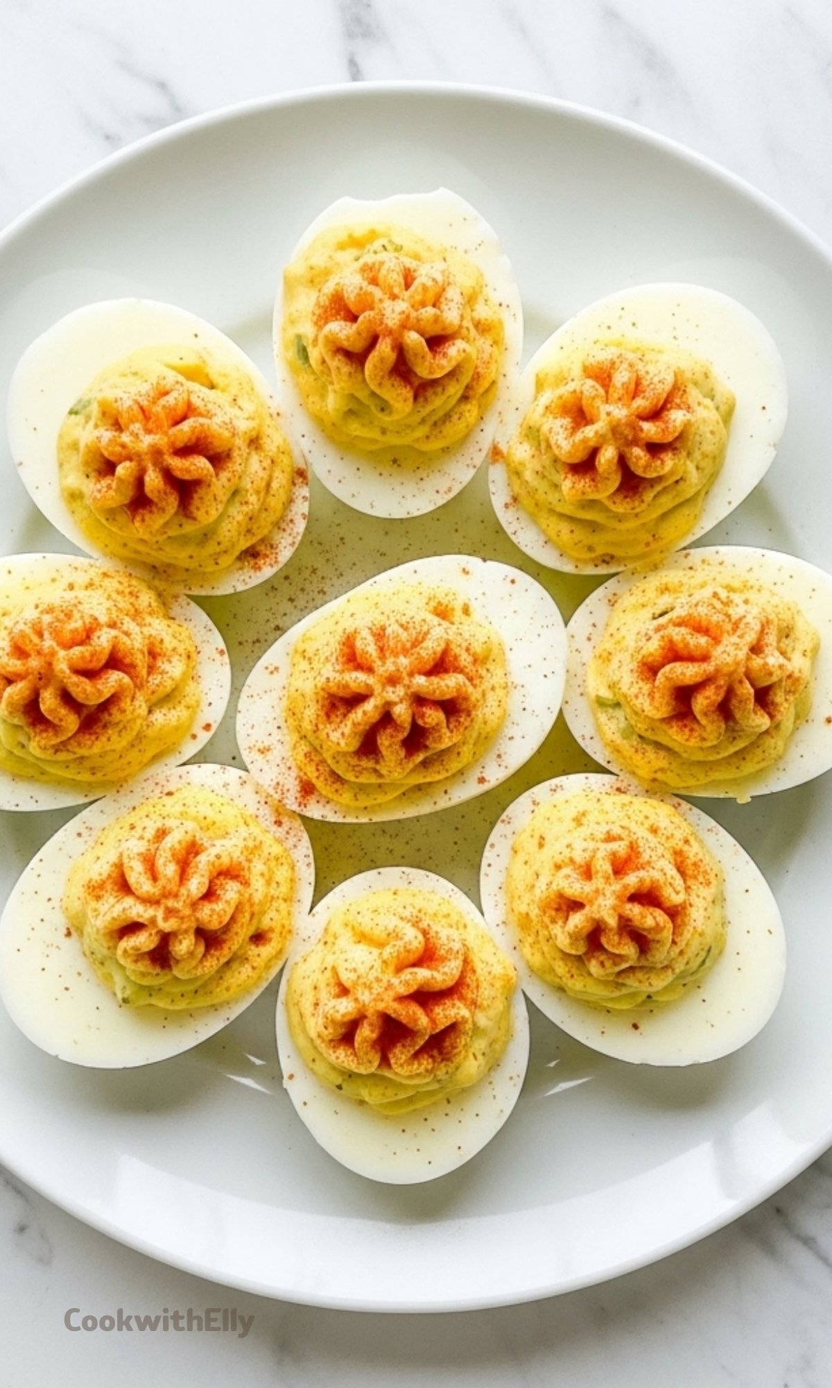 Deviled Eggs Recipe - cookwithelly.com
