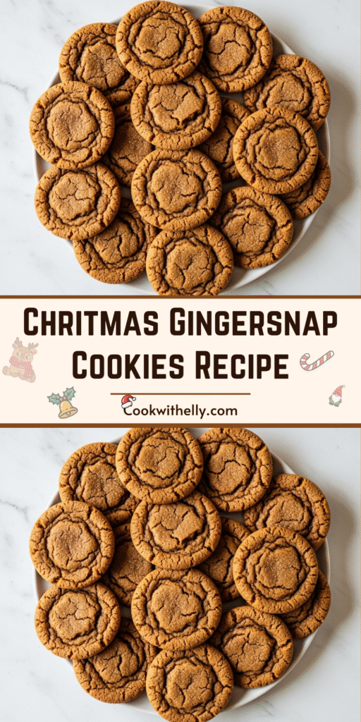 Gingersnap Cookies Recipe