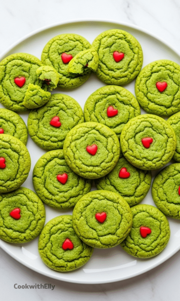 Grinch Sugar Cookies Recipe