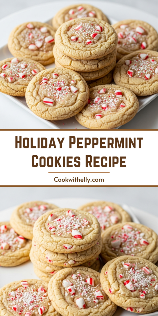 Holiday Peppermint Cookies Recipe