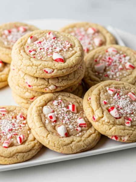 Holiday Peppermint Cookies Recipe
