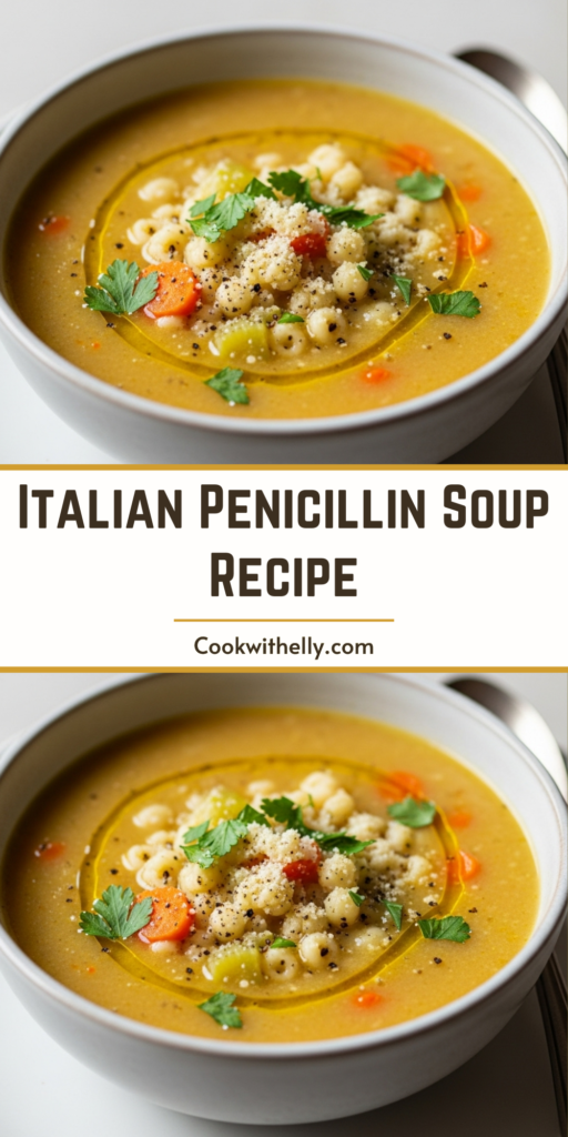 Italian Penicillin Soup Recipe