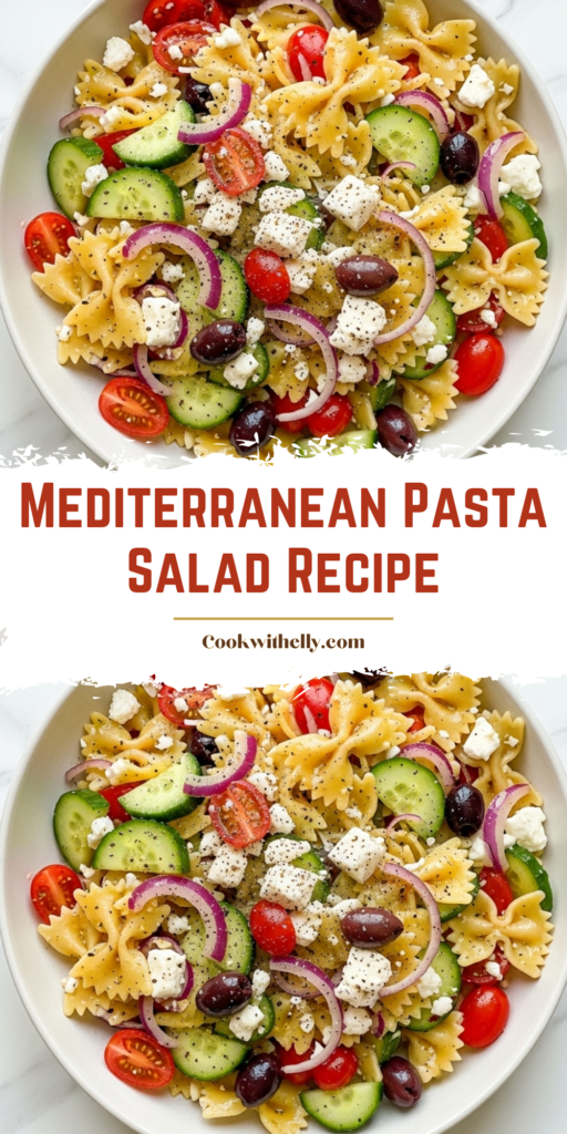 Mediterranean Pasta Salad Recipe