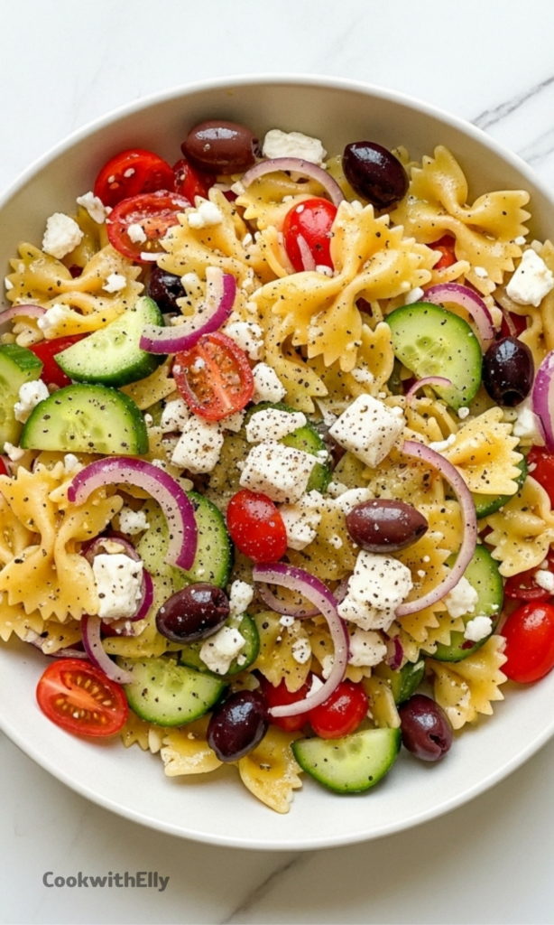 Mediterranean Pasta Salad Recipe
