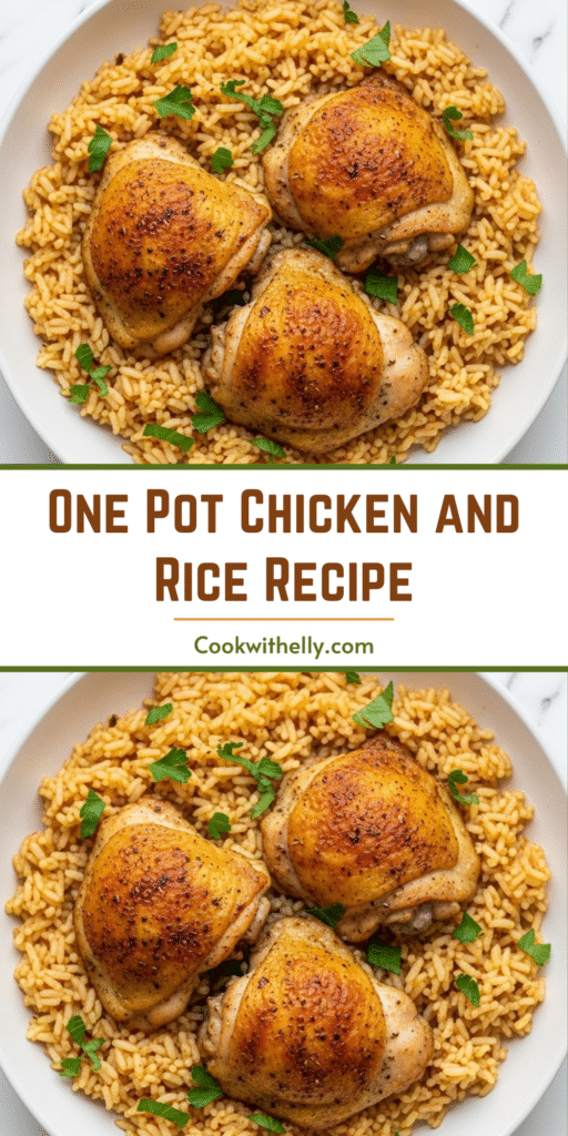One Pot Chicken and Rice Recipe