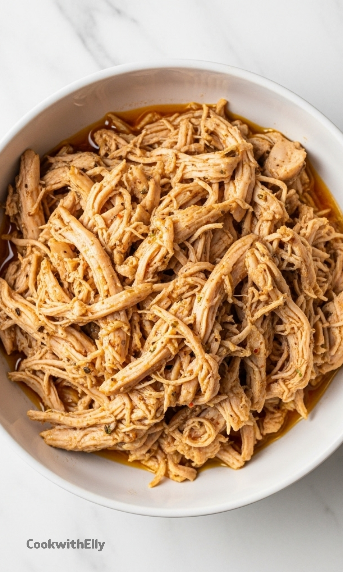 The BEST Shredded Chicken Recipe - cookwithelly.com
