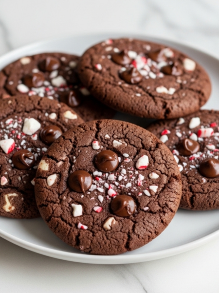 Sourdough Chocolate Peppermint Cookies Recipe