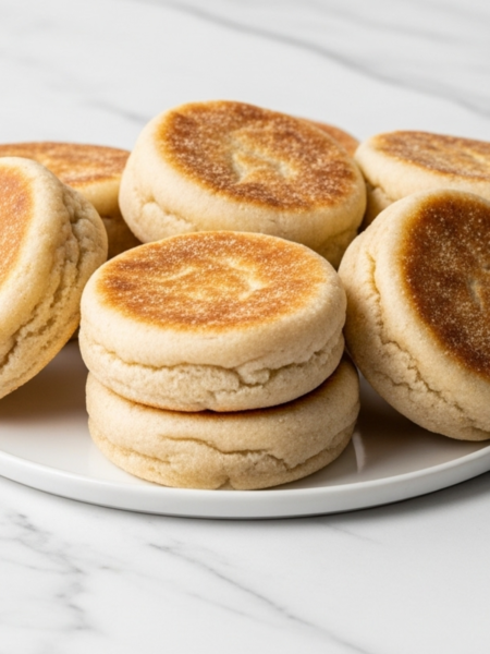 Sourdough Discard English Muffins Recipe
