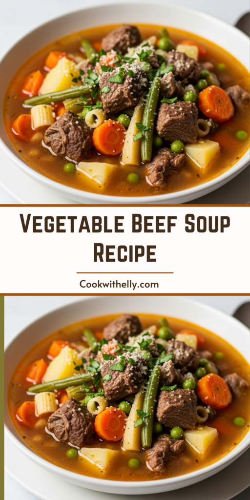 Vegetable Beef Soup Recipe