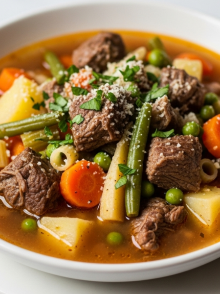 Vegetable Beef Soup Recipe