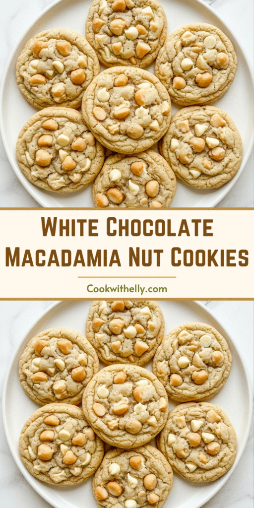 White Chocolate Macadamia Nut Cookies