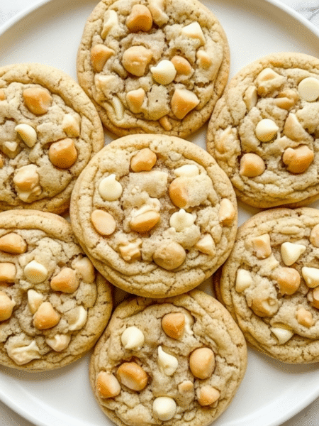 White Chocolate Macadamia Nut Cookies