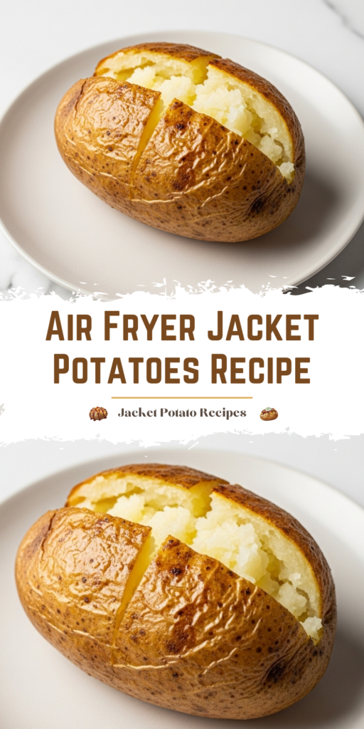 Air Fryer Jacket Potatoes Recipe