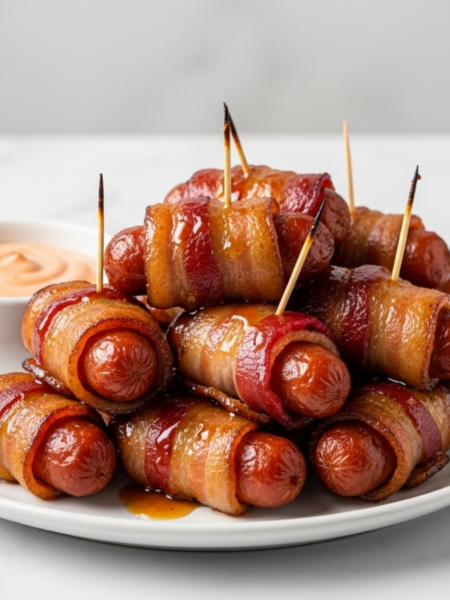 Bacon Wrapped Smokies Recipe (Meat Candy)