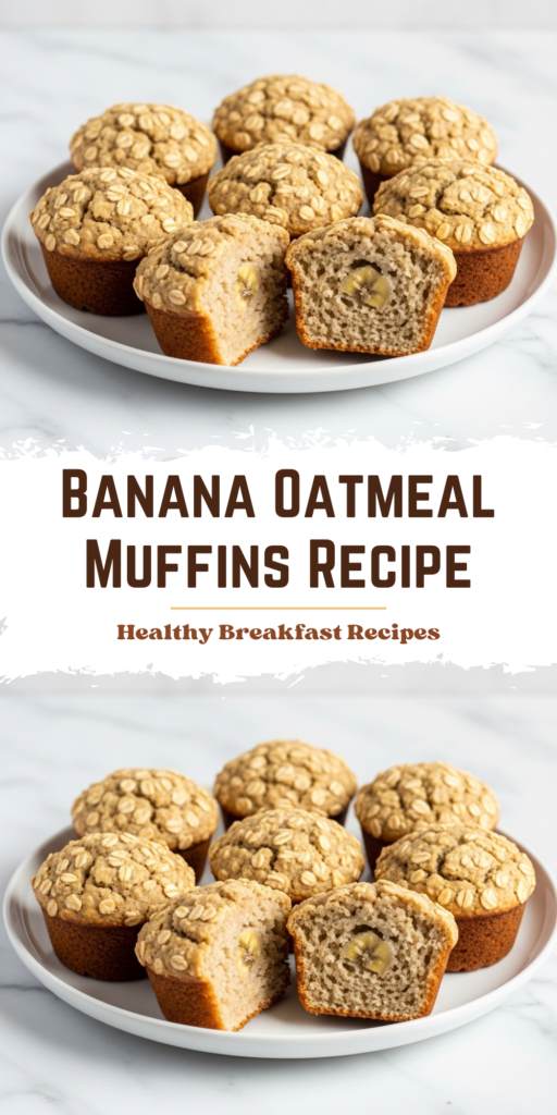 Banana Oatmeal Muffins Recipe