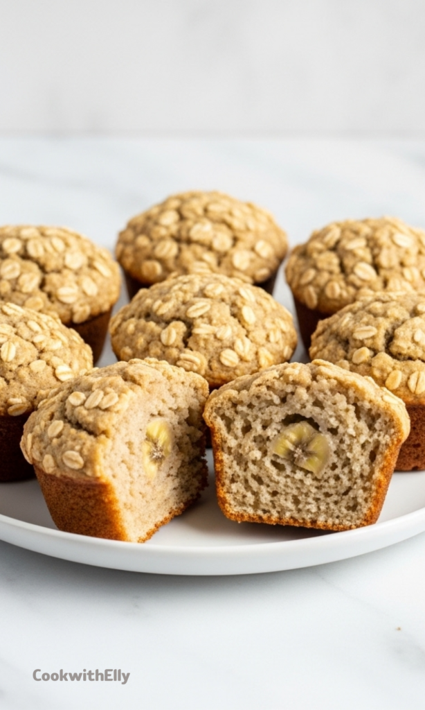 Banana Oatmeal Muffins Recipe