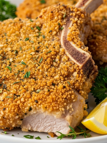 Breaded Pork Chops Recipe