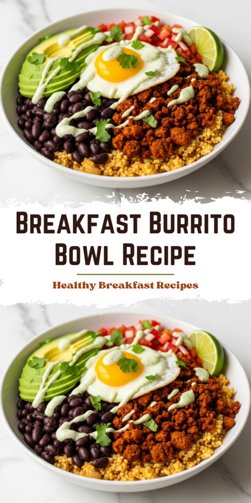 Breakfast Burrito Bowl Recipe