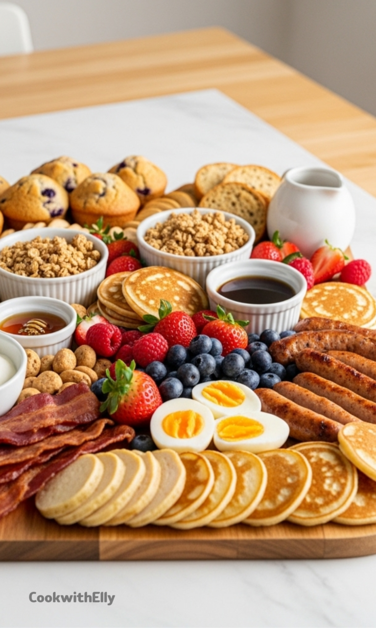 Breakfast Charcuterie Board