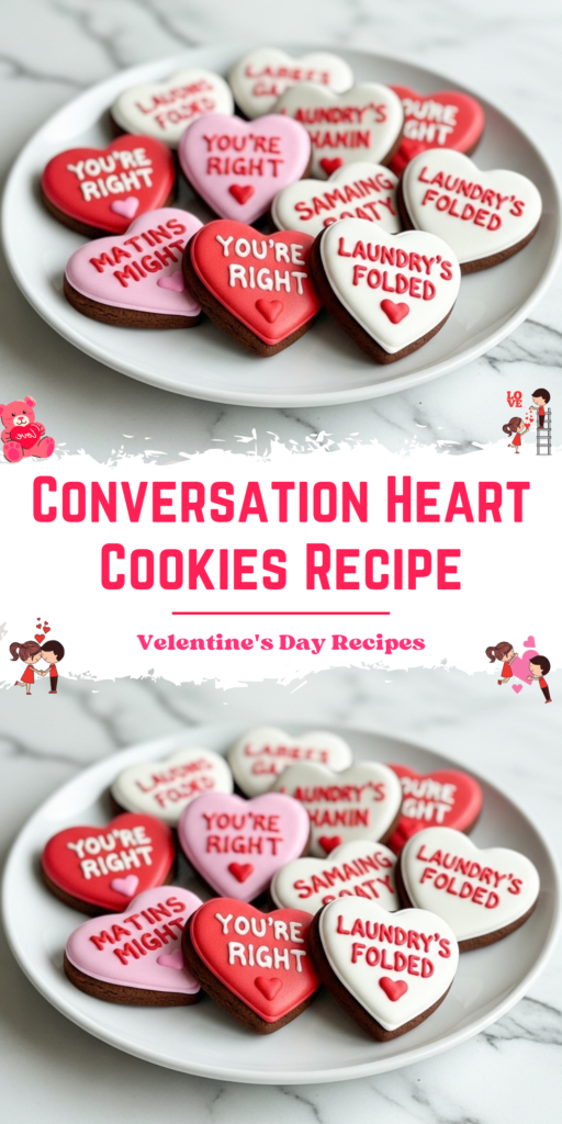 Conversation Heart Cookies Recipe