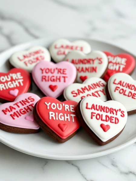 Conversation Heart Cookies Recipe