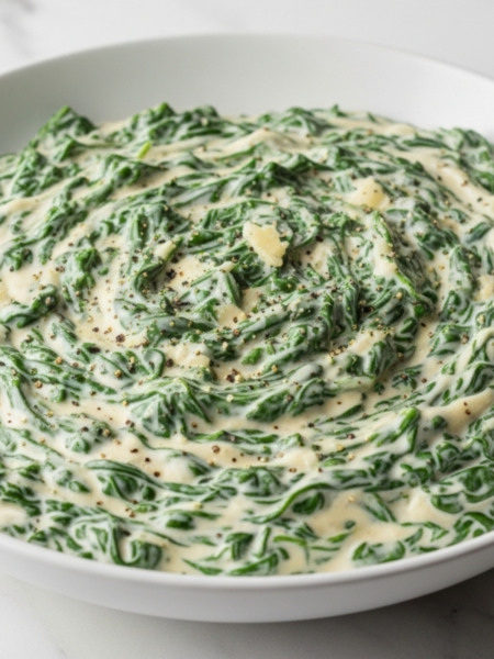 Creamed Spinach Recipe